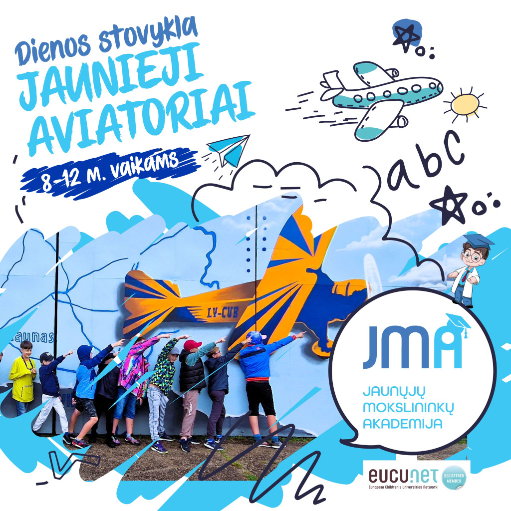 Stovykla JAUNIEJI AVIATORIAI