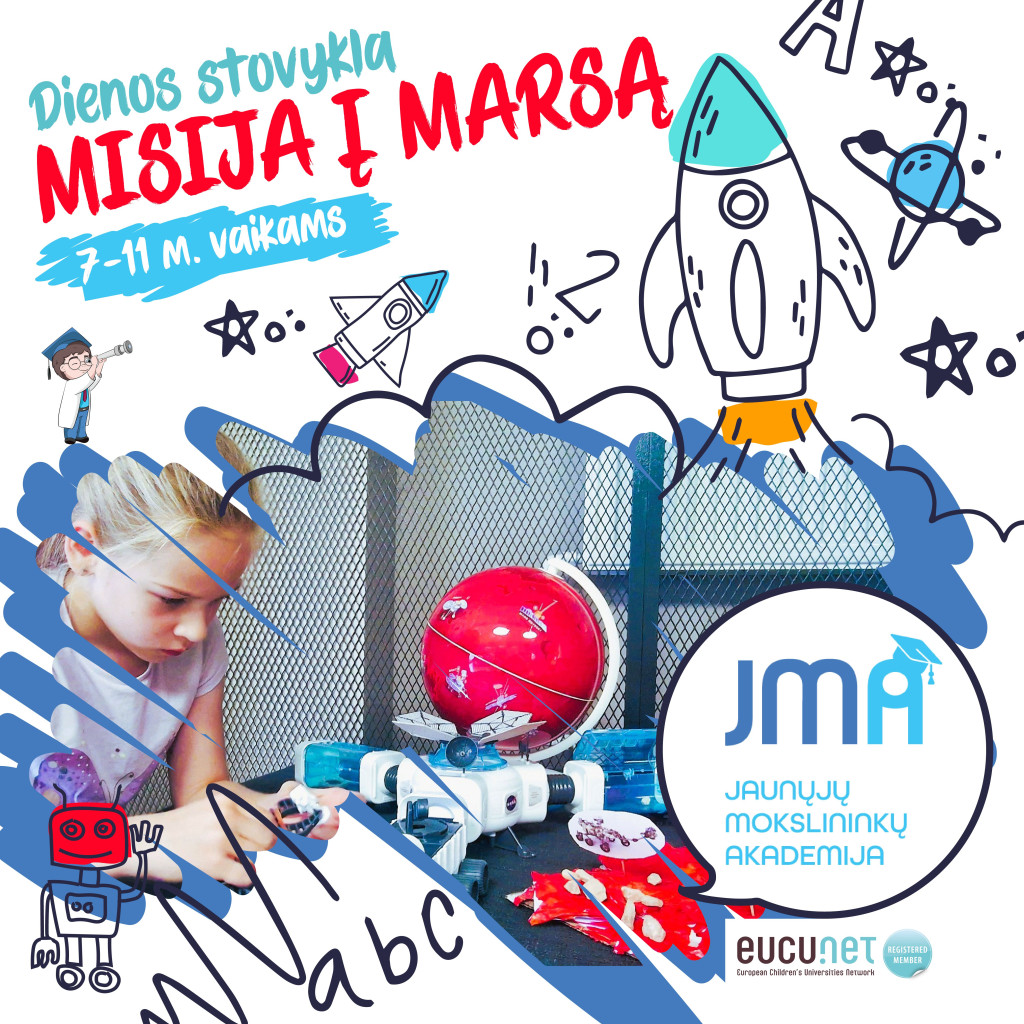 Stovykla MISIJA Į MARSĄ